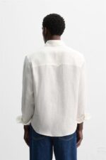 پیراهن مردانه زارا LIMITED EDITION 100% LINEN SHIRT