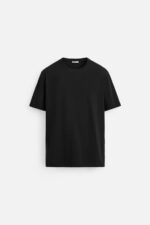 تیشرت مردانه زارا BASIC SLIM FIT T-SHIRT