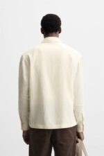 پیراهن مردانه زارا STRIPED TEXTURED SHIRT