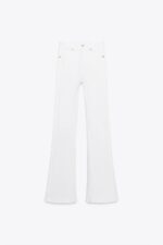 شلوار جین زنانه زارا Z1975 FLARED HIGH-WAIST JEANS