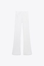 شلوار جین زنانه زارا Z1975 FLARED HIGH-WAIST JEANS