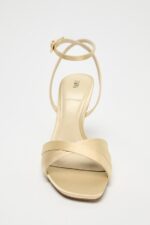 صندل پاشنه دار زنانه زارا SATIN HIGH-HEEL SANDALS