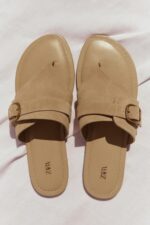 صندل زنانه زارا SPLIT SUEDE BUCKLE SANDALS