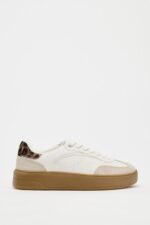 کفش زنانه زارا ANIMAL PRINT TRAINERS