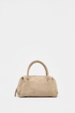 کیف زنانه زارا SPLIT SUEDE BOWLING BAG