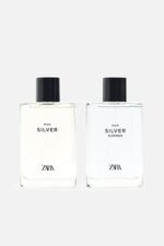 عطر مردانه زارا SILVER + SILVER SUMMER EDT 2 X 90 ML / 3.04 oz