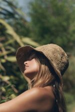 کلاه زنانه زارا BRAIDED BUCKET HAT