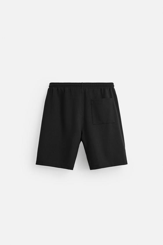 شلوارک مردانه زارا oversized fit jogger bermuda shorts