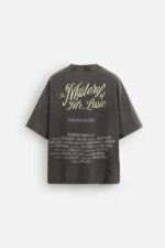 تیشرت مردانه زارا FADED T-SHIRT WITH SLOGANS