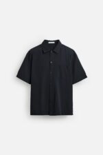 پیراهن مردانه زارا COTTON/LYOCELL JACQUARD SHIRT