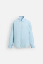 پیراهن مردانه زارا COTTON - LINEN SHIRT