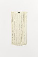 دامن زنانه زارا SEQUINNED SARONG SKIRT