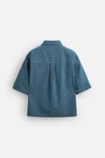 پیراهن مردانه زارا RELAXED FIT DENIM SHIRT