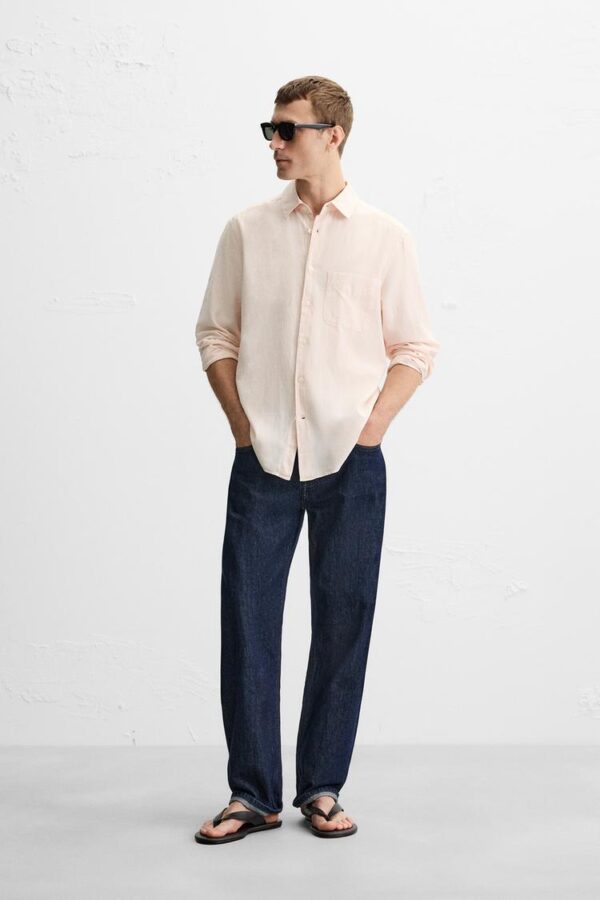 پیراهن مردانه زارا regular fit shirt