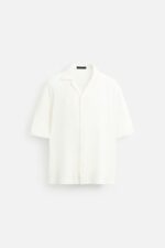 پیراهن مردانه زارا WASHED TEXTURED SHIRT
