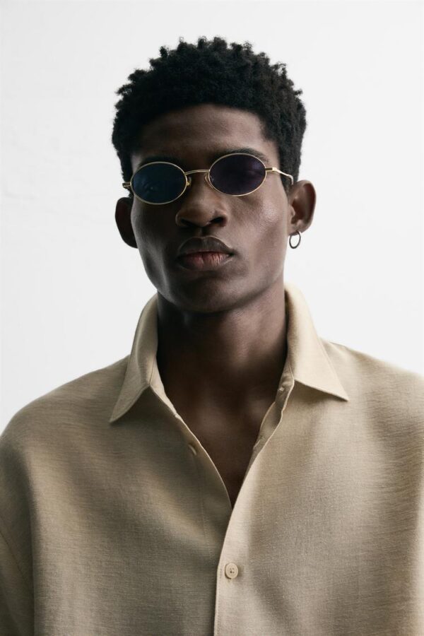 عینک آفتابی مردانه زارا metal sunglasses