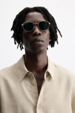 عینک آفتابی مردانه زارا METAL SUNGLASSES