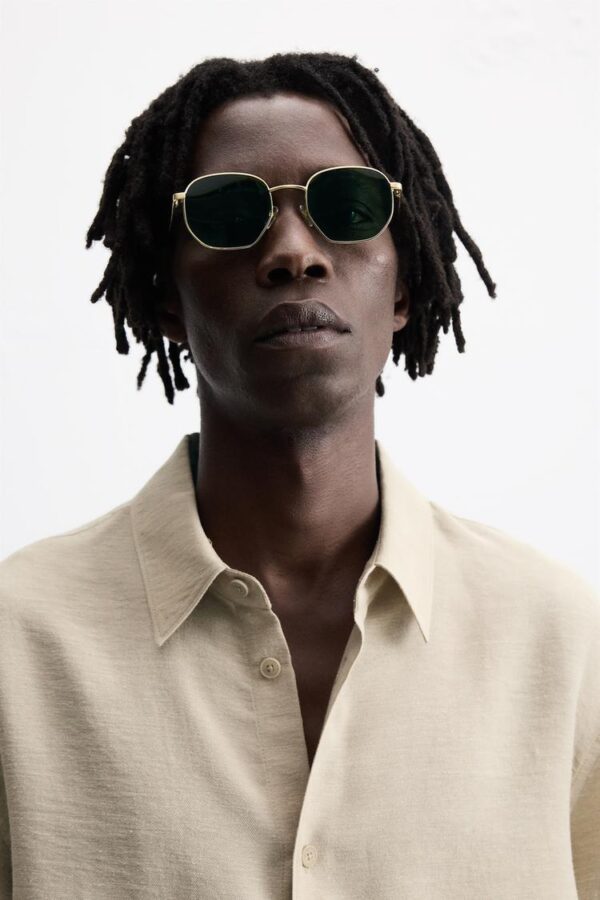 عینک آفتابی مردانه زارا metal sunglasses