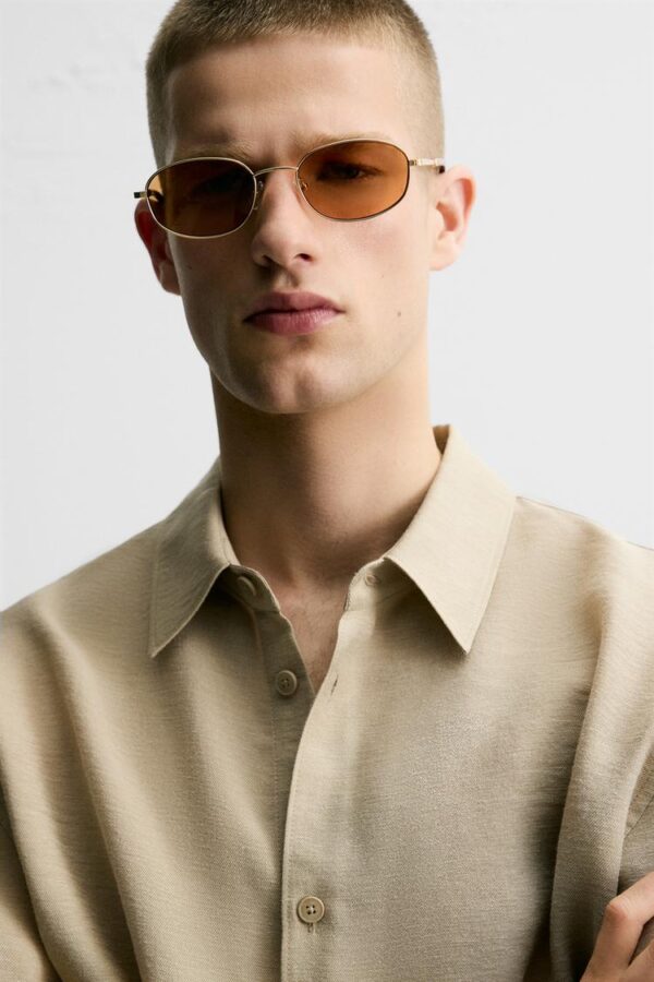 عینک آفتابی مردانه زارا metal sunglasses