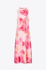 لباس میدی زنانه زارا TIE-DYE SATIN MIDI DRESS