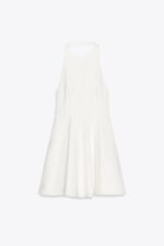 لباس کوتاه زنانه زارا SHORT HALTER GODET DRESS