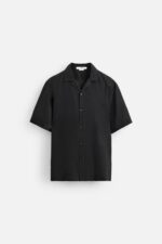 پیراهن لینن مردانه زارا 100% LINEN SHIRT