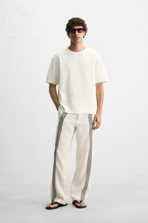 سویشرت مردانه زارا textured regular fit sweatshirt