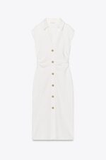 لباس زنانه زارا PIQUÉ SHIRT DRESS