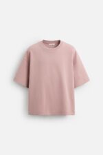 تیشرت مردانه زارا EMBOSSED SLOGAN T-SHIRT