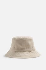 کلاه مردانه زارا WASHED BUCKET HAT