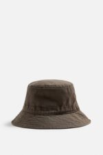 کلاه مردانه زارا WASHED BUCKET HAT