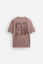 تیشرت مردانه زارا CONTRAST EMBROIDERY T-SHIRT