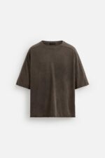 تیشرت مردانه زارا WASHED RELAXED FIT T-SHIRT