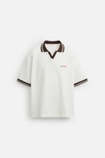 پولوشرت مردانه زارا EMBROIDERED SLOGAN JACQUARD POLO SHIRT