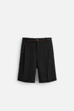 شلوارک مردانه زارا STRIPED JACQUARD BERMUDA SHORTS