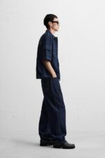 پیراهن جین مردانه زارا DENIM SHIRT WITH POCKETS