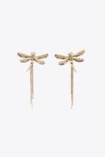 گوشواره زنانه زارا MAXI DRAGONFLY EARRINGS