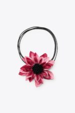 گردنبند زنانه زارا CONTRAST FLOWER ROPE NECKLACE