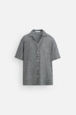 پیراهن مردانه زارا OPEN TEXTURED SHIRT