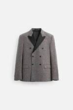کت مردانه زارا LIMITED EDITION TEXTURED SUIT BLAZER