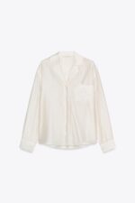 شومیز زنانه زارا ZW COLLECTION EMBROIDERED POCKET SHIRT