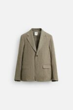 کت مردانه زارا 100% LINEN SUIT BLAZER