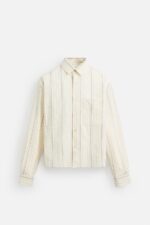 پیراهن مردانه زارا CONTRAST STRIPE SHIRT