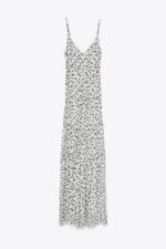 لباس بلند زنانه زارا POLKA DOT MAXI DRESS