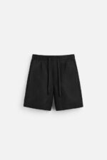 شلوارک لینن مردانه زارا 100% LINEN BERMUDA SHORTS