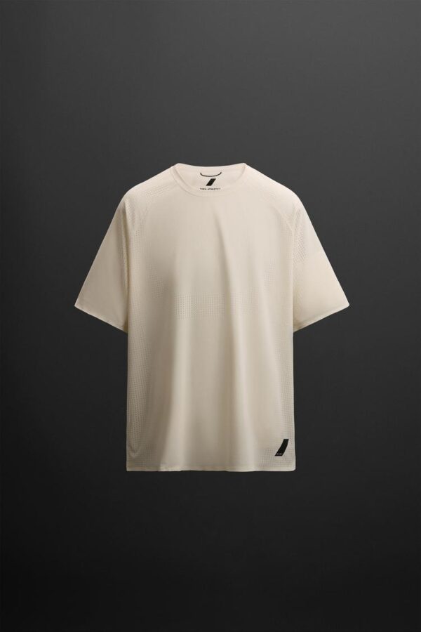 تیشرت ورزشی مردانه زارا PERFORATED STRUCTURE T-SHIRT