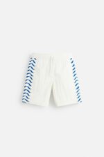 شلوارک مردانه زارا WAVY LONG SWIMMING TRUNKS