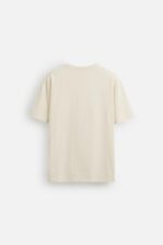 تیشرت مردانه زارا CONTRAST EMBROIDERY T-SHIRT