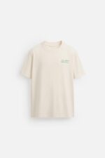 تیشرت مردانه زارا CONTRAST PRINT T-SHIRT