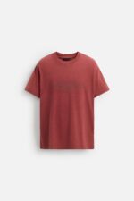تیشرت مردانه زارا WASHED RELIEF T-SHIRT